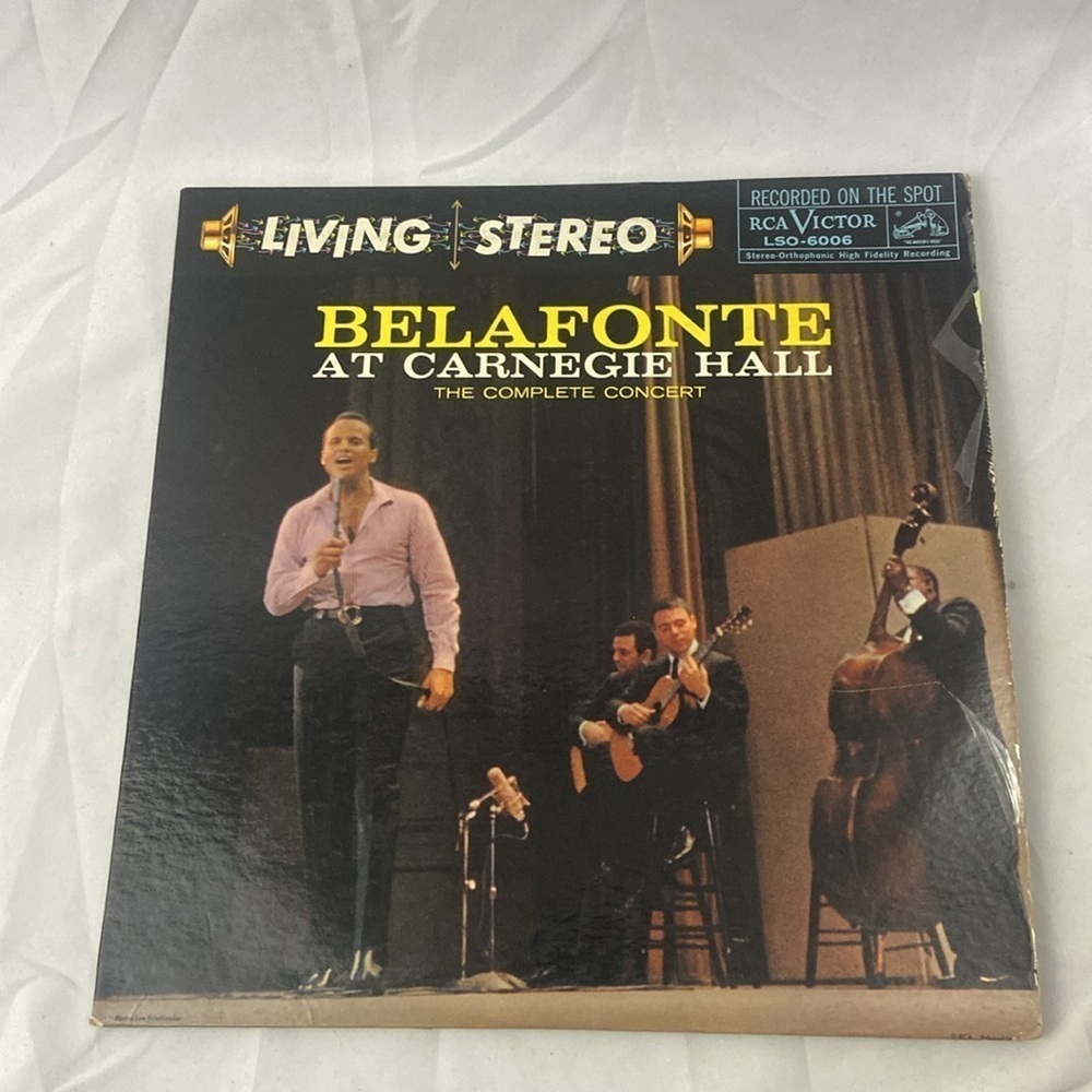Harry Belafonte At Carnegie Hall The Complete Concert Vinyl Records 2 LP’s - Picture 11 of 11